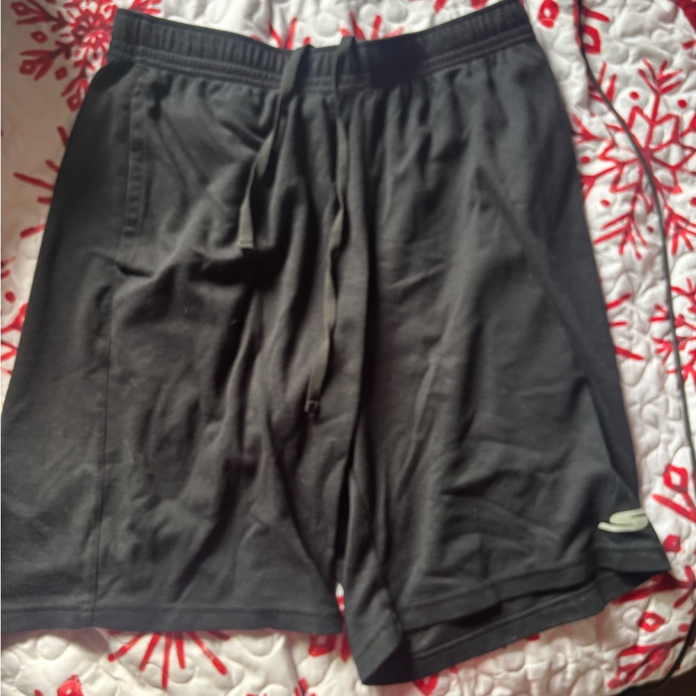Skechers Black Athletic Men's Shorts
